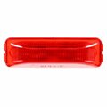 Truck-Lite Signal-Stat, Led, Red Rectangular, 4 Diode, Marker Clearance Light, P2, Male Pin, 12V, Bulk 1960-3